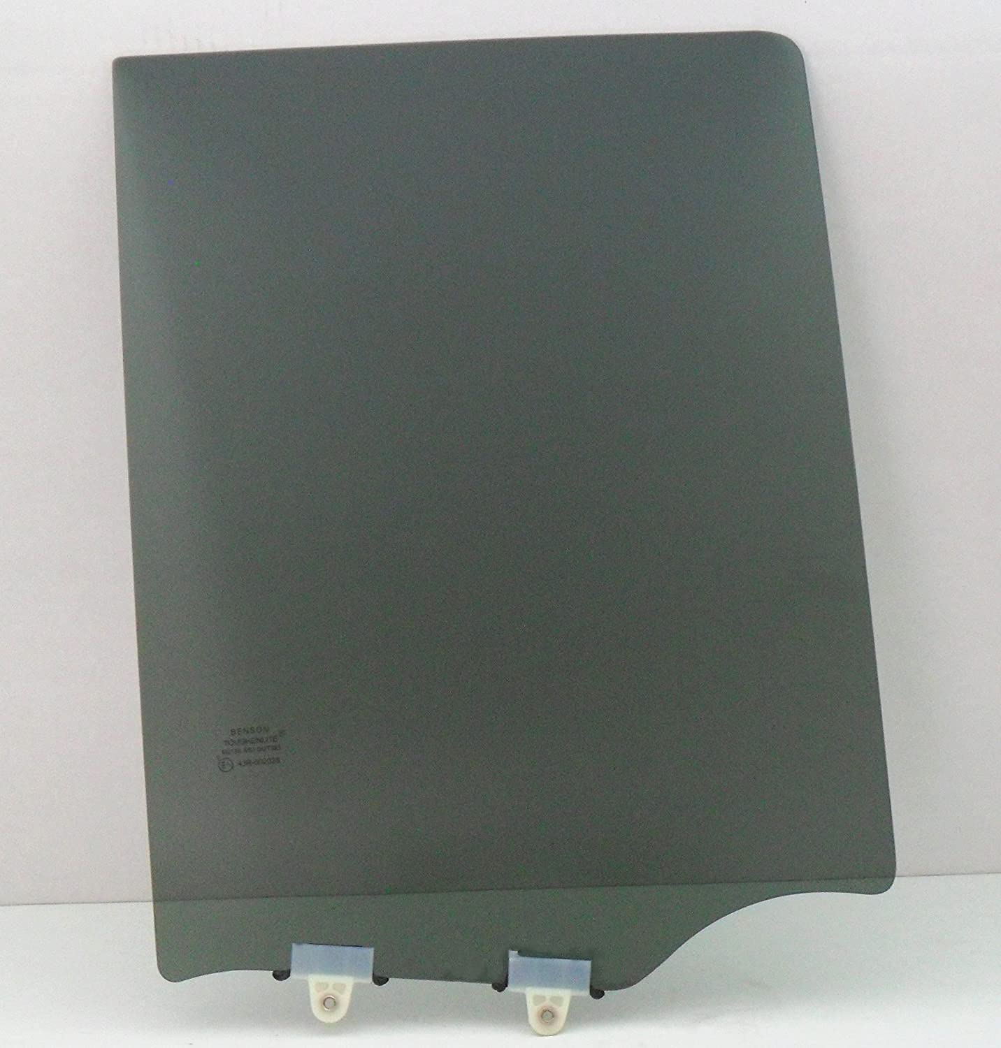 Passenger Right Side Rear Door Window Door Glass Compatible with Nissan Frontier Pickup 2005-2021 4 Door Crew Cab Models