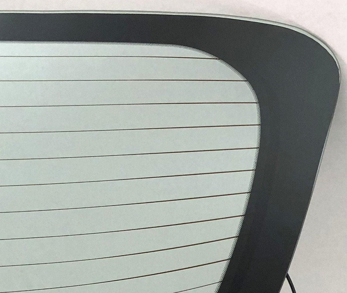 Heated Back Window Back Glass Compatible with Mazda 3 4 Door Hatchback 2010-2013 Models