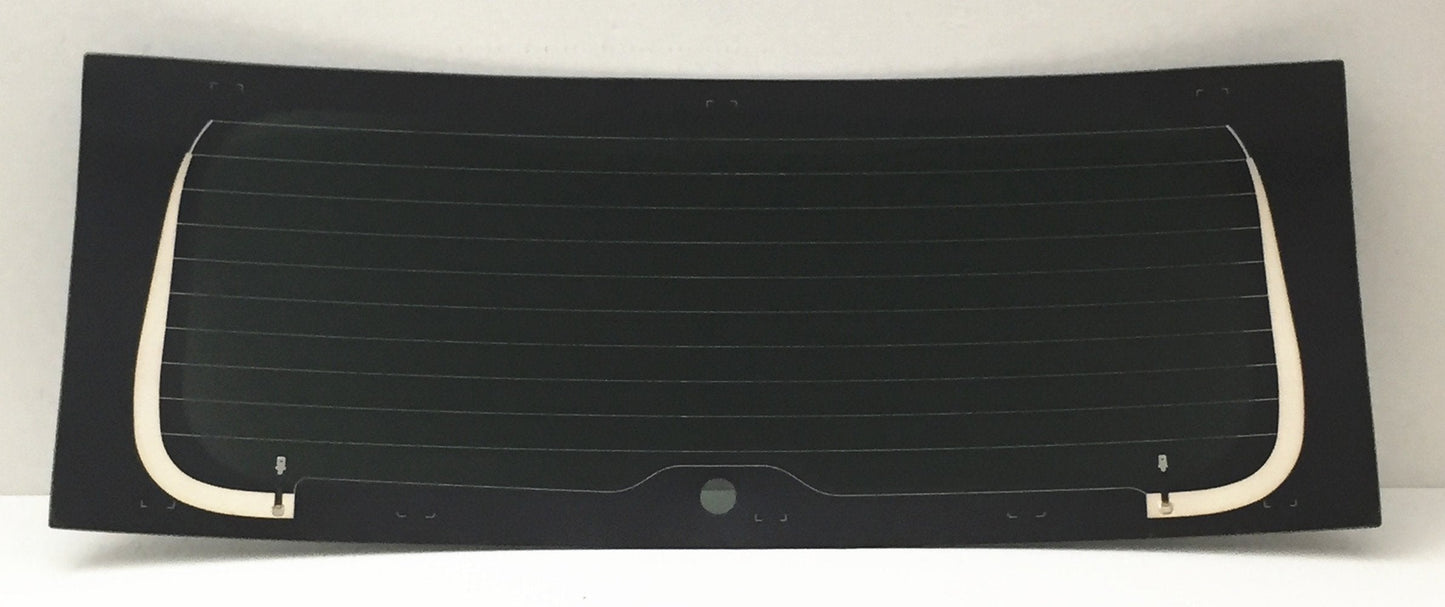 Heated Back Tailgate Window Back Glass Stationary Compatible with Kia Soul 4 Door Hatchback 2010-2013 Models