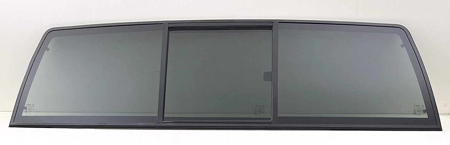 Manual Back Slider Window Glass Compatible with Dodge Ram Pickup 1500 2009-2018 & 1500Classic 2019-2024 & 2500 3500 2010-2025 & 3500Cab/Chs 4500 5500 2011-2025 Models