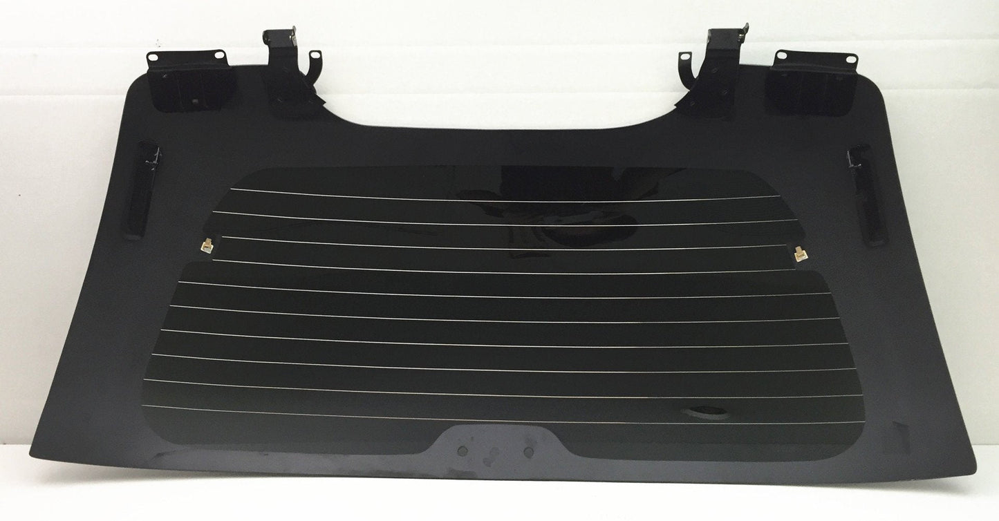 Heated Back Tailgate Window Back Glass Compatible with Isuzu Ascender 5 Passenger SUV/Buick Rainier/Saab 9-7x/Oldsmobile Bravada 2002-2009 Models