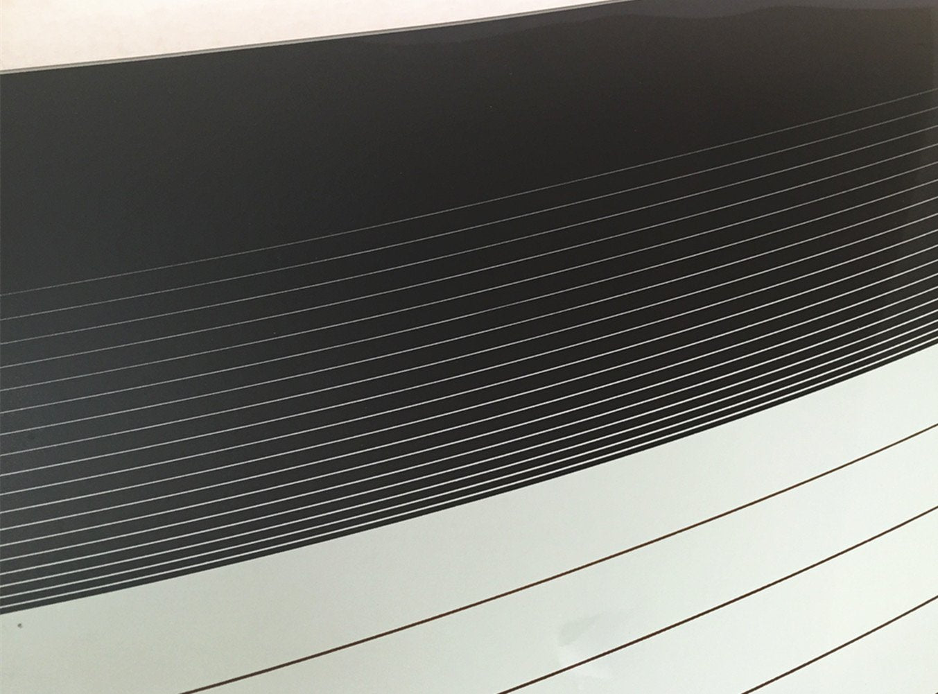 Heated Back Window Back Glass Compatible with Chrysler Sebring/Dodge Stratus 2001-2006 4 Door Sedan Models