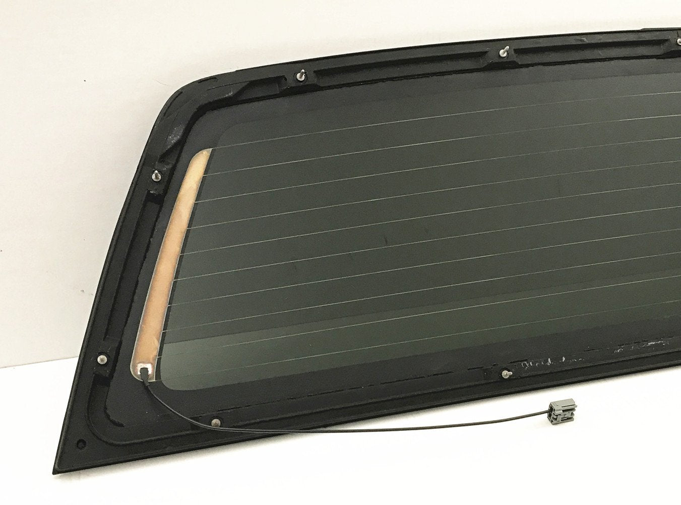 Heated Privacy Stationary Back Window Back Glass Compatible with Ford F150 Pickup 2004-2014 Models