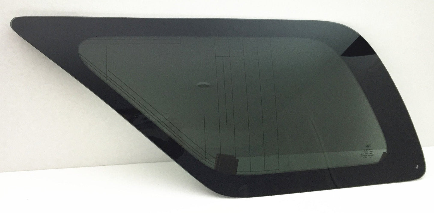 Driver Left Side Rear Quarter Glass Quarter Window W/Antenna Style Compatible with Toyota 4Runner 2003-2009 Models