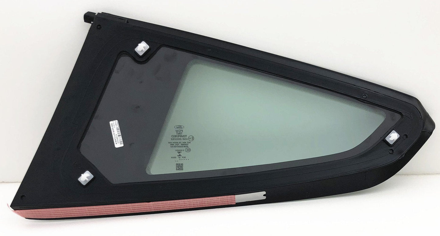 OE Passenger Right Side Quarter Window Quarter Glass Compatible with Ford Mustang 2 Door Coupe 2015-2022 Models