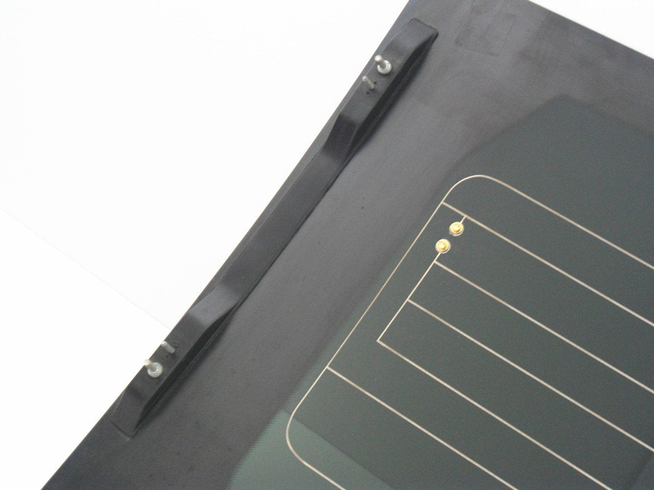 Movable Passenger Right Side Rear Quarter Window Quarter Glass Compatible with Ford Freestar/Mercury Monterey Mini Van 2005-2007 Models