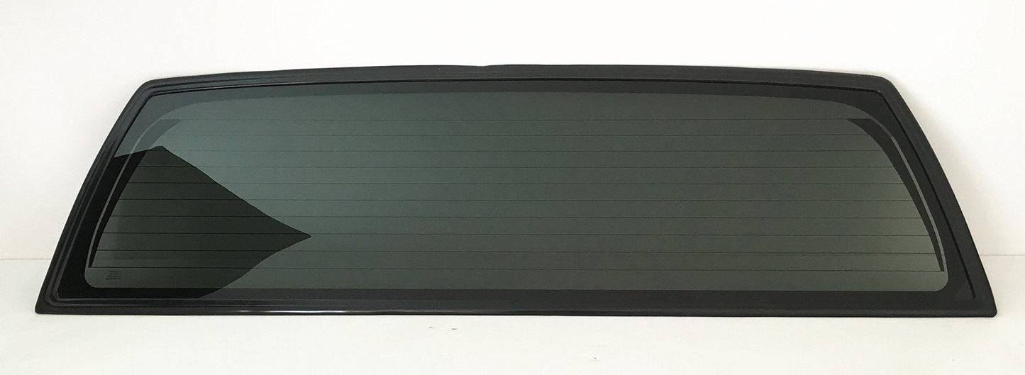 Heated Back Window Back Glass Compatible with Nissan Frontier Pickup 4 Door Crew Cab 2001-2004 Models