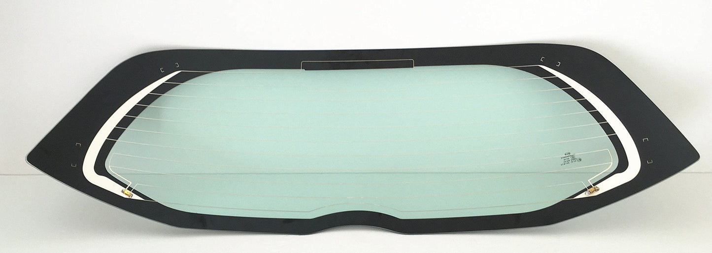 Heated Back Tailgate Window Back Glass Compatible with Honda Fit 4 Door Hatchback 2009-2014 Models