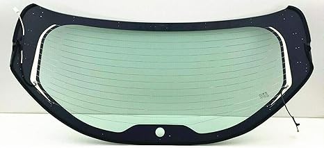 Heated Back Window Back Glass Compatible with Toyota Corolla/Corolla GR 4 Door Hatchback 2019-2025 Models