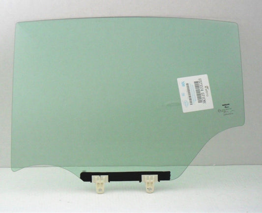 Driver Left Side Rear Door Window Door Glass Compatible with Nissan Sentra 4 Door Sedan 2007-2012 Models