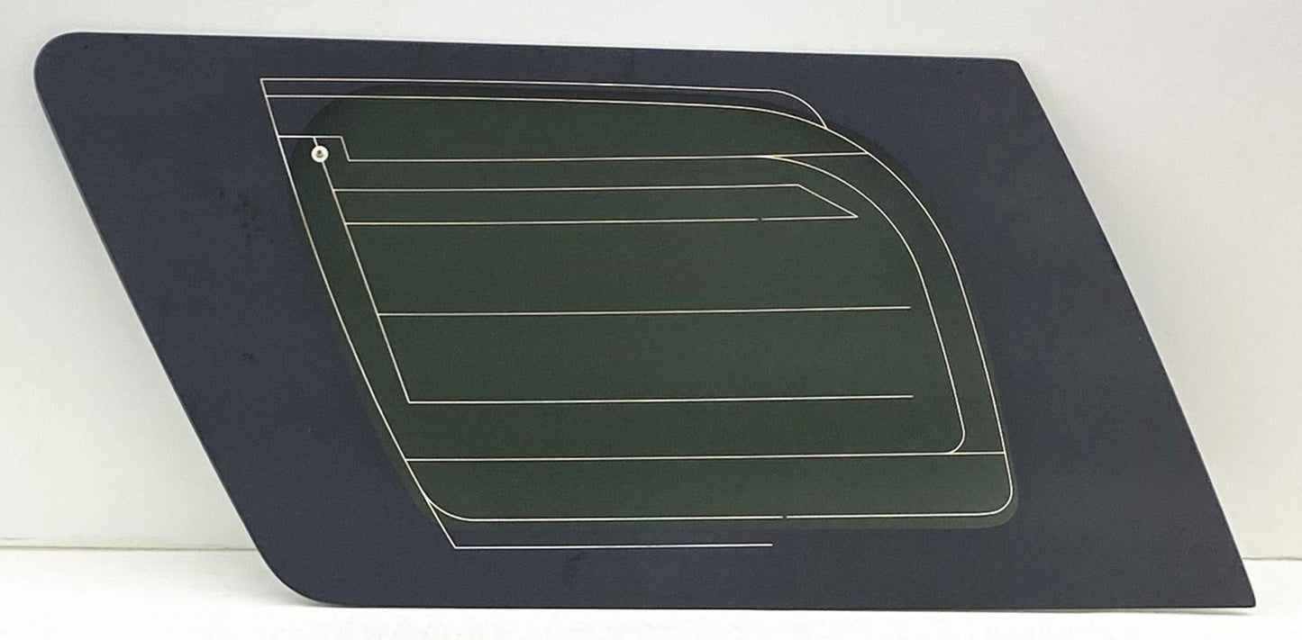 Passenger Right Side Quarter Window Quarter Glass with Antenna Style Compatible with Chevrolet Tahoe/GMC Yukon/Cadillac Escalade 2011-2014 Models