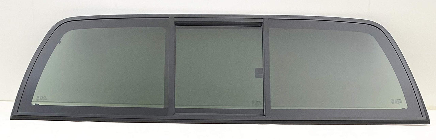Privacy Back Window Glass Back Slider Compatible with Dodge Dakota Pickup 1997-2010 Models/Ram Dakota Pickup 2011 Models/Mitsubishi Raider 2006-2010 Models