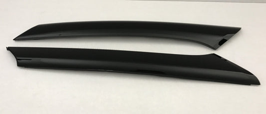 Passenger (R) + Driver Side (L) Pair Of Windshield-Outer Pillar Trim Molding Compatible with Ford Flex 2009-2019 Models