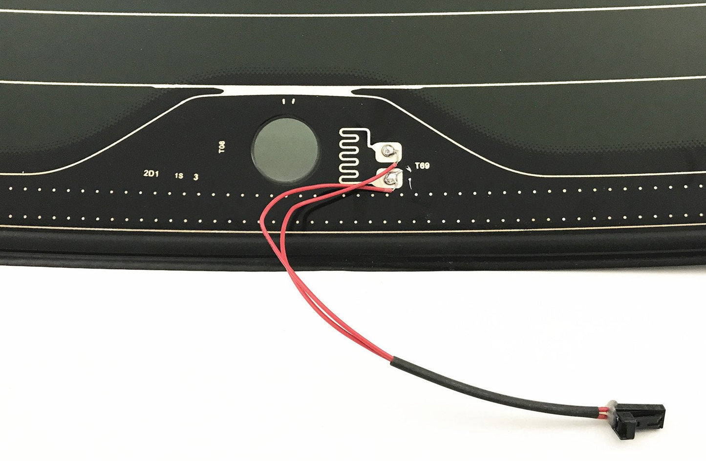 Heated Back Tailgate Window Back Glass Compatible with Audi Q7 2007-2015 Models