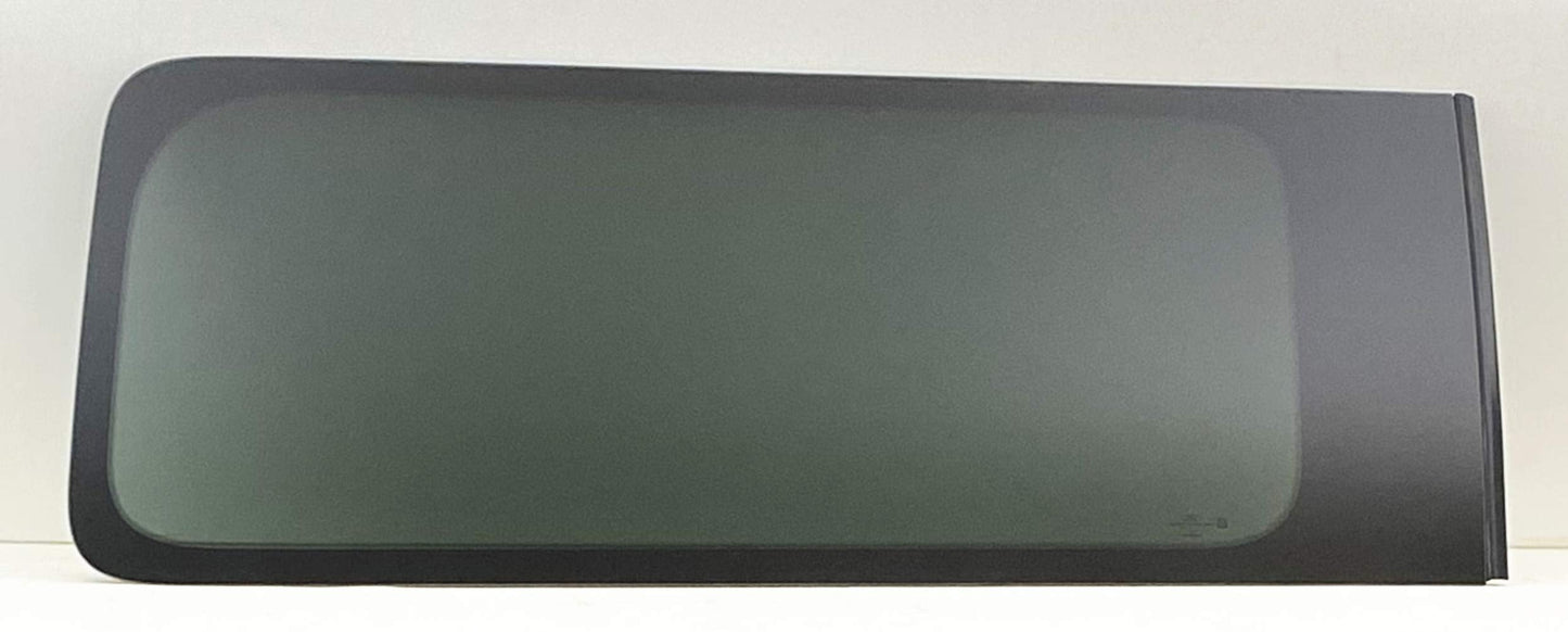 Privacy OEM Driver Left Side Rear Stationary Sliding Cargo Door Window Door Glass Compatible with Ford Transit 83.2" Low-Roof Van 2015-2025 Models