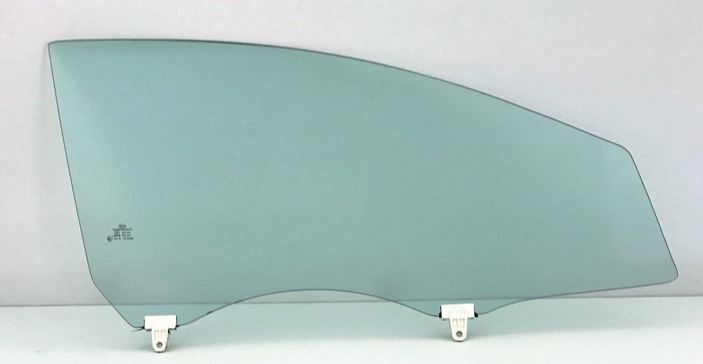 Passenger Right Side Front Door Window Door Glass Compatible with Kia Forte 2010-2013 Models