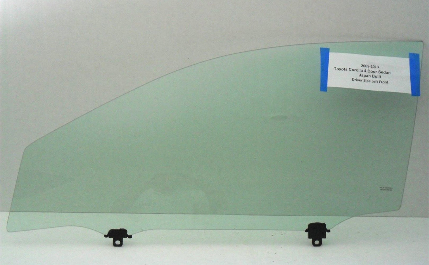 Driver Left Side Front Door Window Door Glass Compatible with Toyota Corolla 4 Door Sedan 2009-2013 Japan Built Models