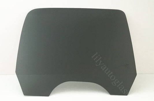 Passenger Right Side Rear Door Window Door Glass Compatible with Chevrolet Silverado/GMC Sierra 4 Door Crew Cab 2001-2006 Models