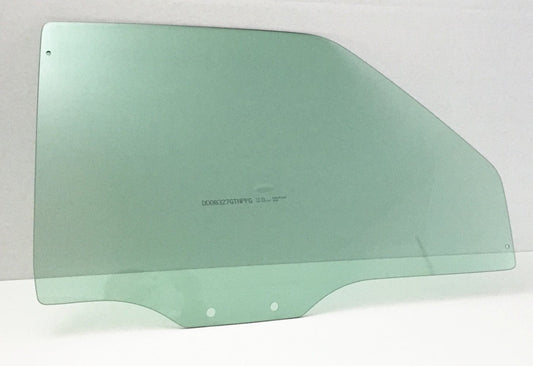 Passenger Right Side Front Door Window Door Glass Compatible with Oldsmobile Bravada 1993-1994 Models