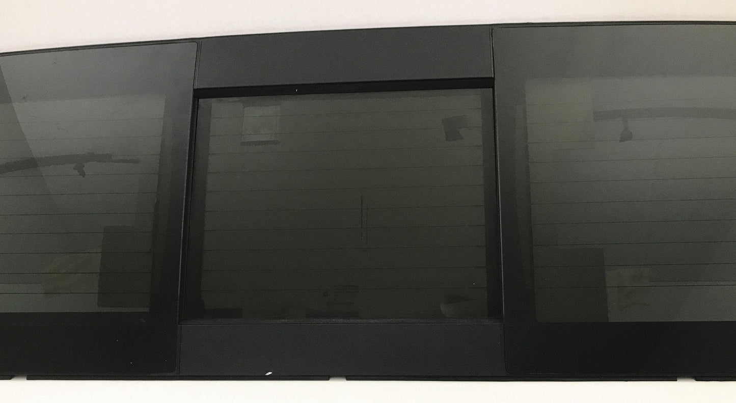 OE W/Motor Heated Sliding Back Window Glass Back Power Slider Compatible with Ram Pickup 2013-2018 1500 / 2019-2024 1500Classic / 2013-2025 2500 3500 4500 5500 Models