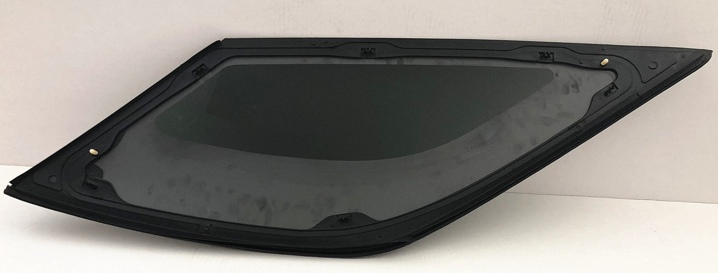 OEM Passenger Right Side Quarter Window Quarter Glass Compatible with Buick Rendezvous 2002-2007 Models