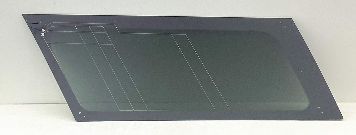 Passenger Right Side Rear Quarter Window Quarter Glass Compatible with Lincoln Navigator L 2018-2024 Long Wheel Base Models