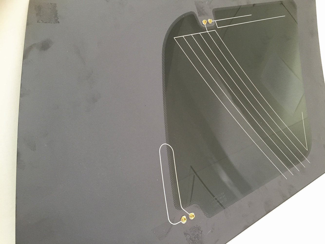 Driver Left Side Quarter Glass Quarter Window W/Alarm Feature Compatible with Cadillac Escalade/Chevrolet Tahoe/GMC Yukon 2015-2020 Models