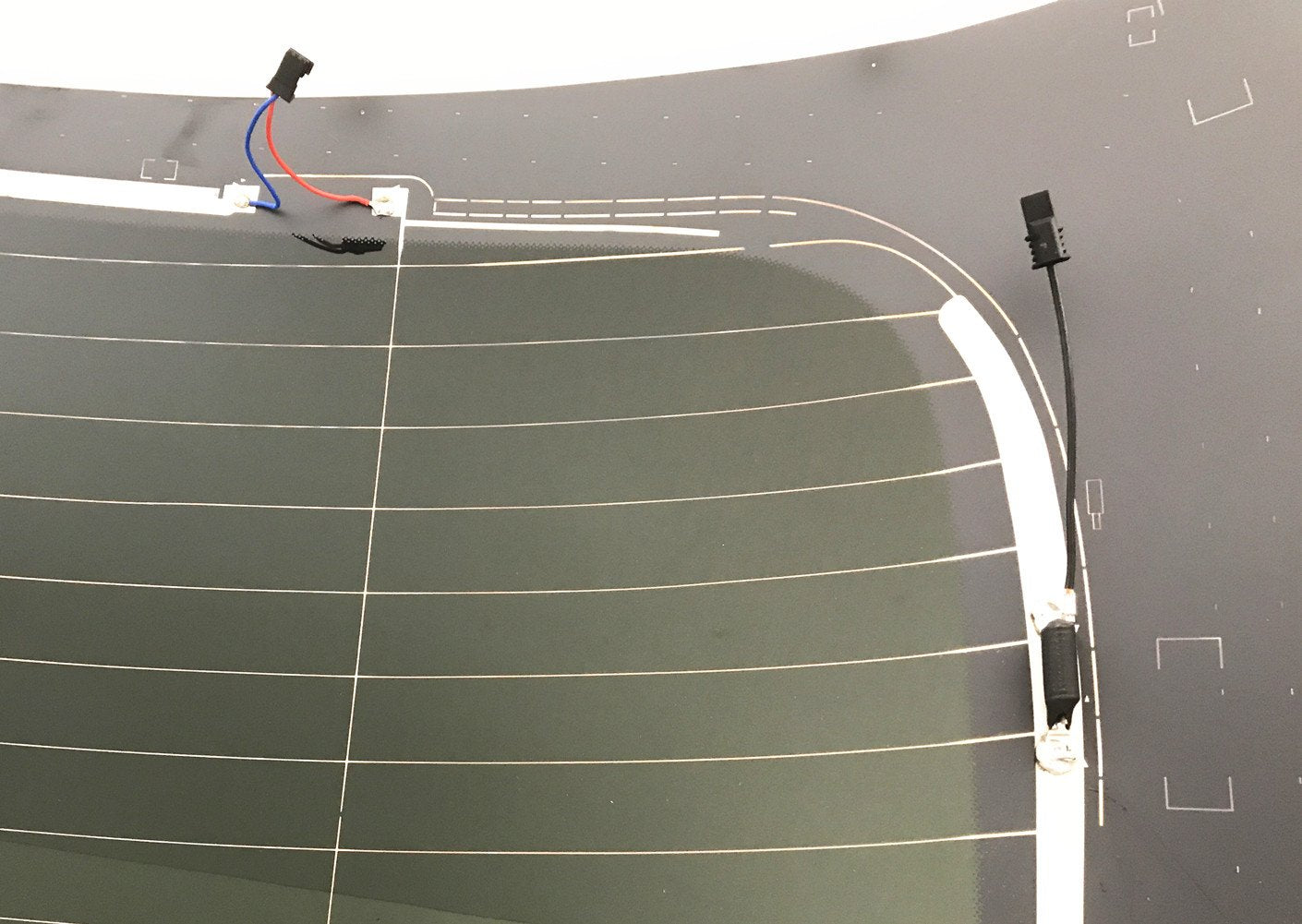 Heated Back Window Back Glass Rear Compatible with Mercedes Benz ML250 ML350 ML400 ML550 ML63 2012-2015 Models / GLE450 GLE550 GLE63 GLE350 GLE43 2016-2019 4 Door SUV Models