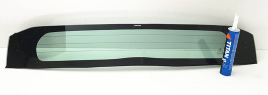 Lower Rear Heated Back Window Back Glass OEM Look Compatible with Toyota Prius 4 Door Hatchback 2010-2015 Models