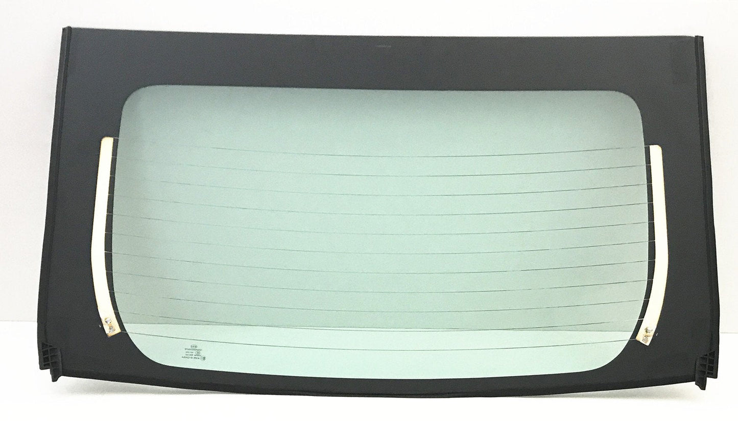 Heated Back Window Back Glass W/O Wiper Hole Style Compatible with Toyota Prius 4 Door Hatchback 2010-2015 Models