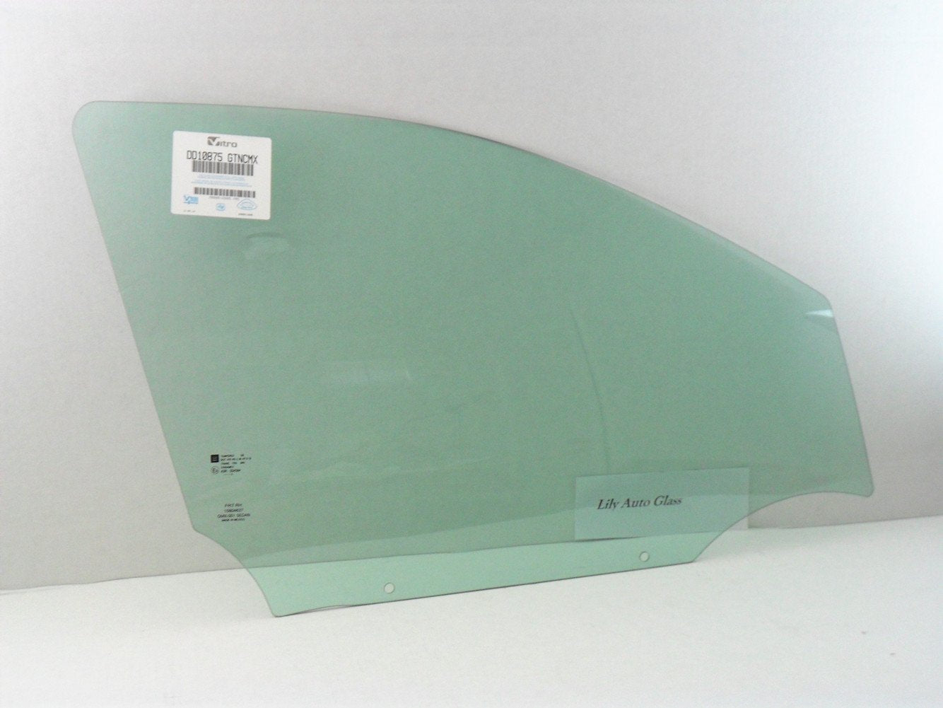 Passenger Right Side Front Door Window Door Glass Compatible with Chevrolet Cobalt/Pontiac G4/Pontiac G5 2005-2011 4 Door Sedan Models