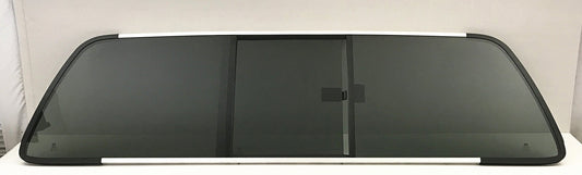 OEM Sliding Back Window Glass Back Slider Compatible with Ford F250/F250HD/F350/F450/F550/F650/F750 1999-2007 Models W/ New Gasket