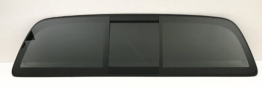 OE Sliding Back Window Glass Complete Back Power Slider W/ Center Piece Compatible with Toyota Tacoma Pickup 2017-2023 Models