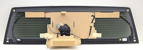 OEM Heated Privacy Back Window Glass Power Back Slider Compatible with Ram Pickup 1500 2019-2024 Models (Not For 1500Classic)