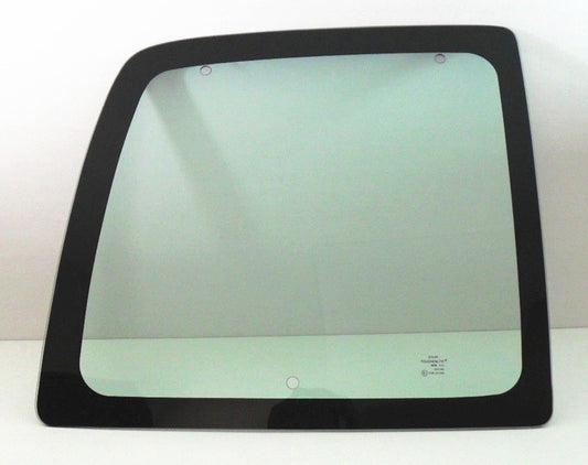 Movable Back Window Back Glass Driver Left Side Compatible with Chevrolet Express/GMC Savana 1996-2002 Models