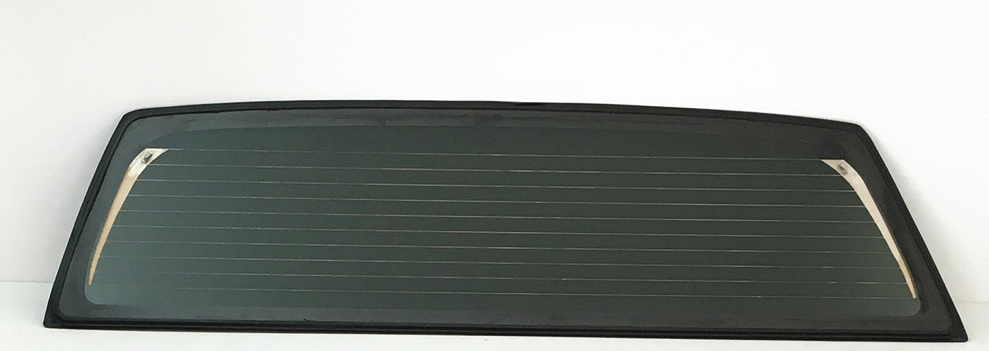 Heated Back Window Back Glass Compatible with Nissan Frontier Pickup 4 Door Crew Cab 2001-2004 Models