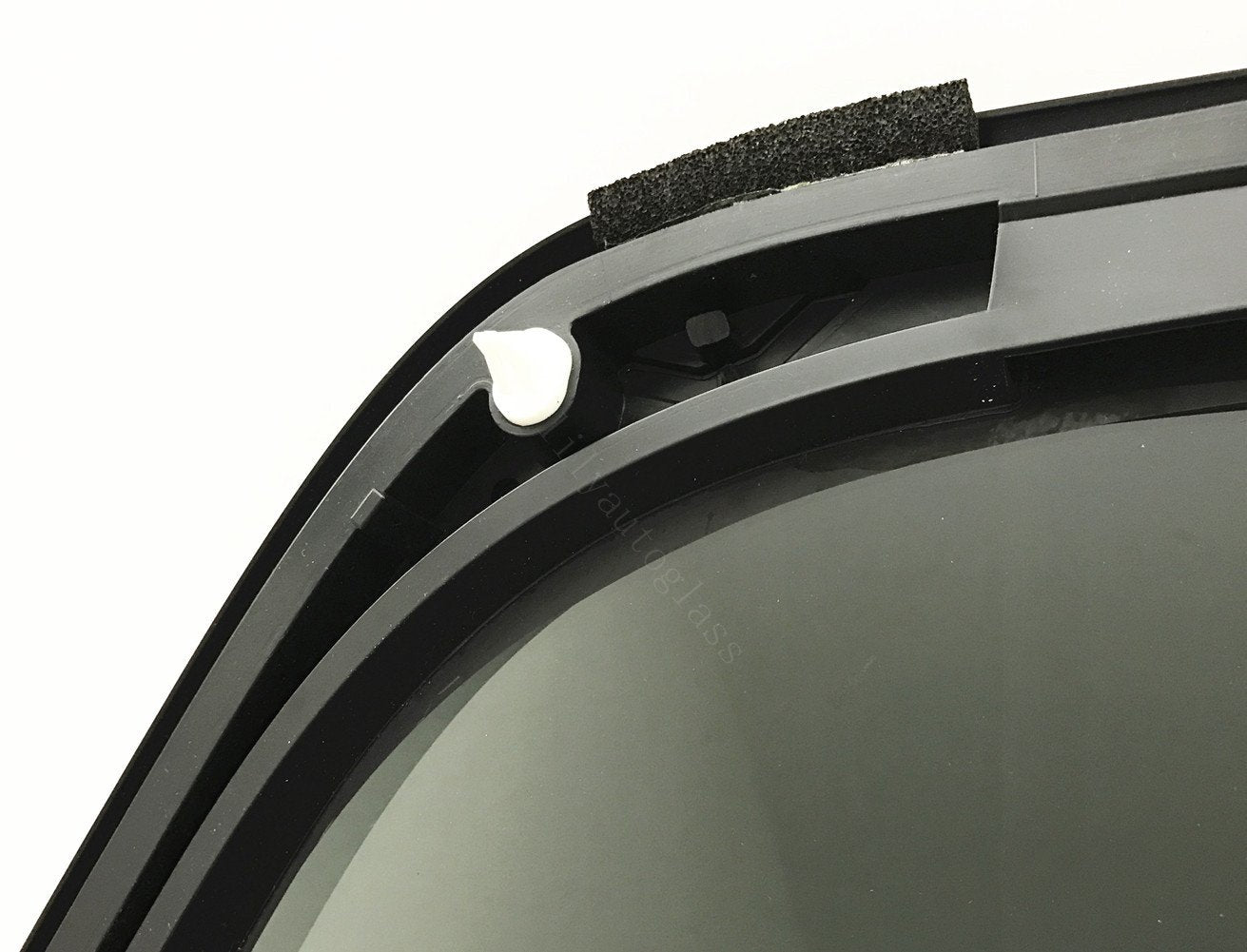 OE Sliding Back Window Glass Complete Back Power Slider W/ Center Piece Compatible with Toyota Tacoma Pickup 2017-2023 Models