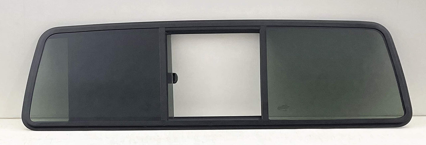 Back Sliding Window Glass Manual Back Slider Compatible with Ford Ranger/Mazda B2300/Mazda B3000/Mazda B4000 2 Door Standard Cab Pickup 1983-1997 Models