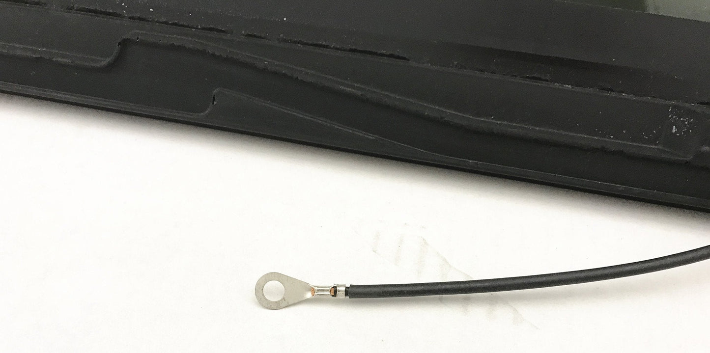 Heated Privacy Stationary Back Window Back Glass Compatible with Ford F150 Pickup 2004-2014 Models