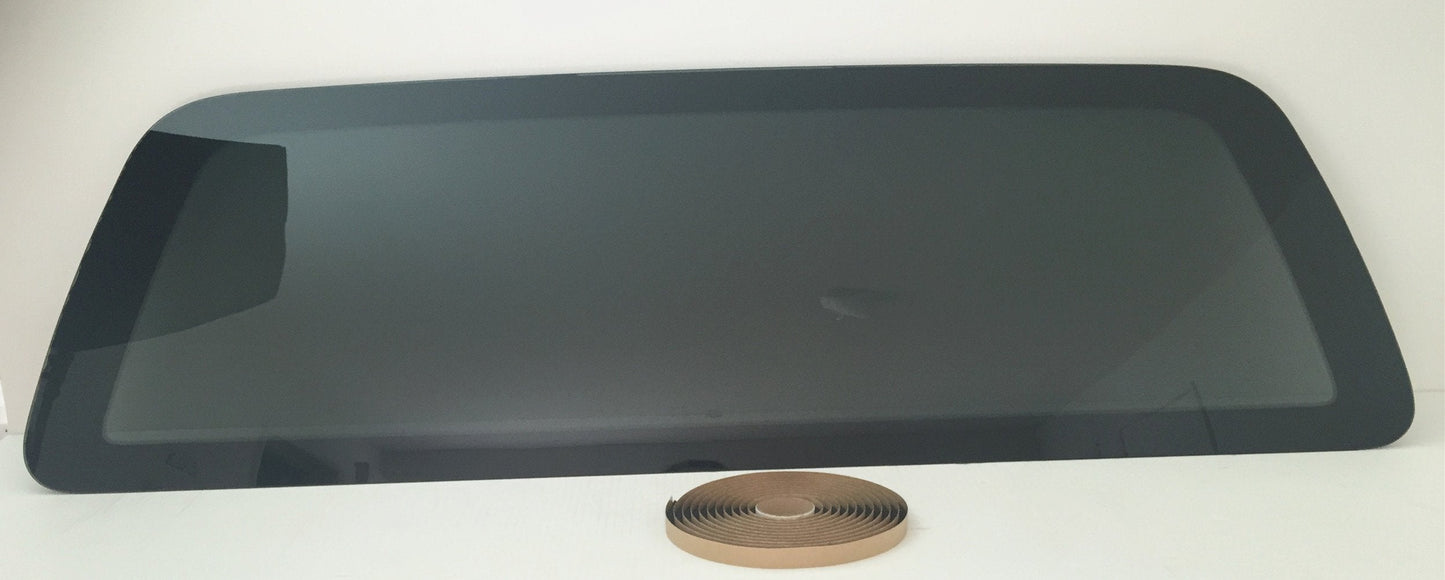 Privacy Stationary Back Window Back Glass Compatible with Ford F150 Pickup 1997-2003 Models/F250LD(Light Duty) Pickup 1997-1999 Models/F150 Heritage 2004 Models