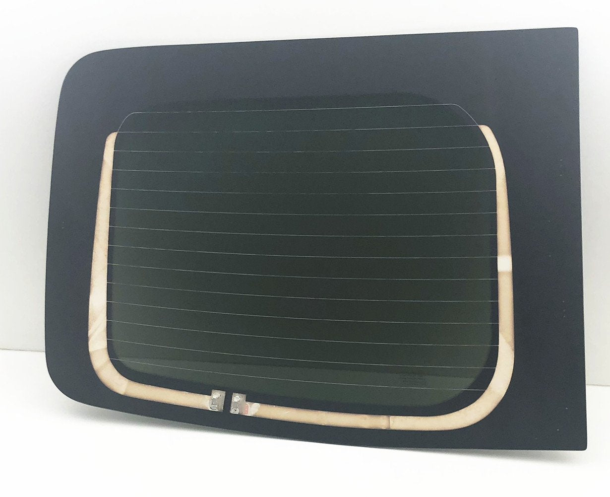 Heated Back Window Back Glass Passenger Right Side Compatible with Nissan NV1500 NV2500 NV3500 2012-2020 Models