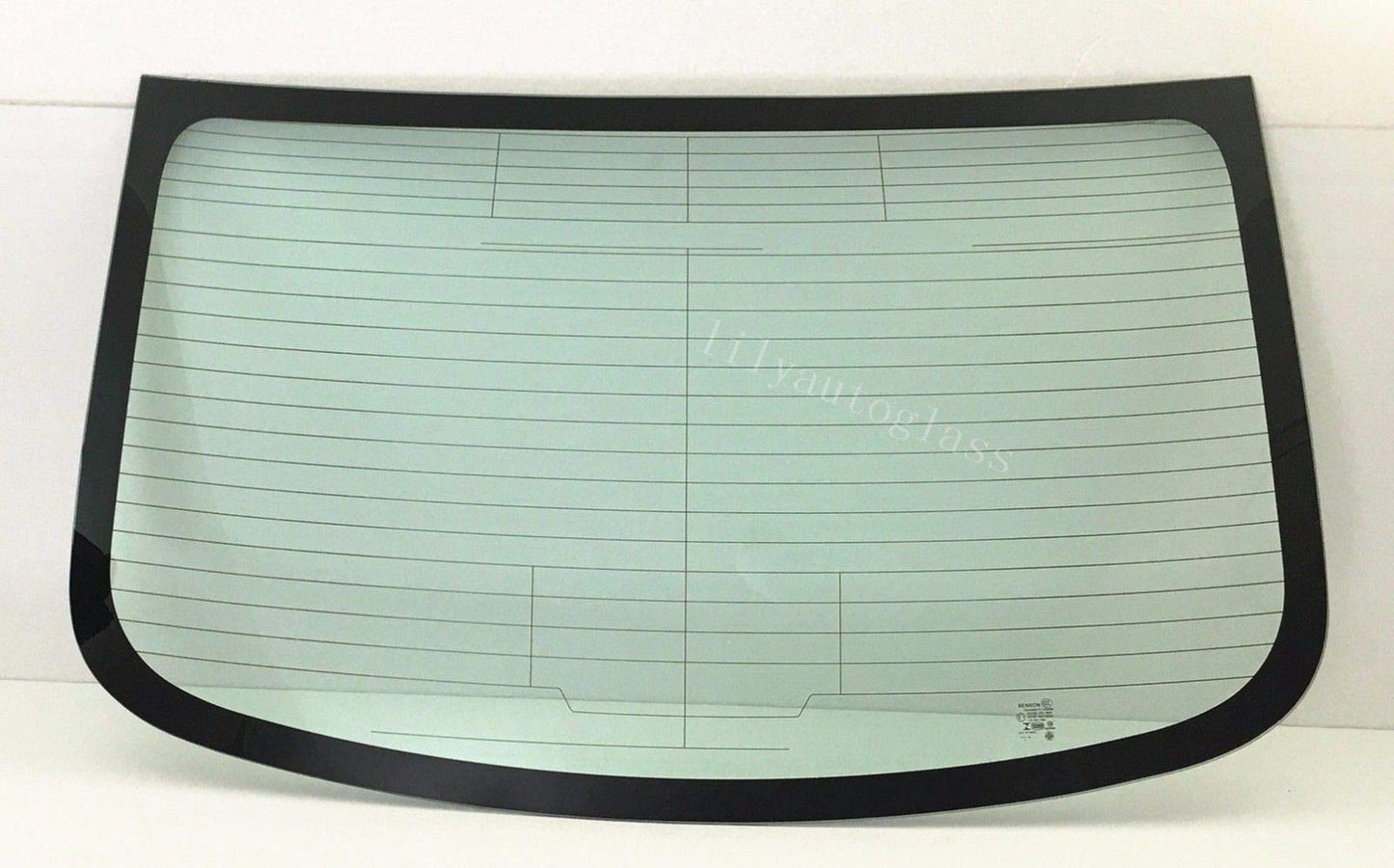 Heated Back Window Back Glass Compatible with Nissan Sentra 4 Door Sedan 2013-2019 Models