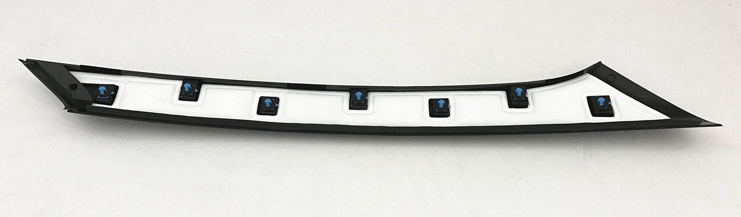 Passenger (R) + Driver Side (L) Pair Of Windshield-Outer Pillar Trim Molding Compatible with Ford Flex 2009-2019 Models