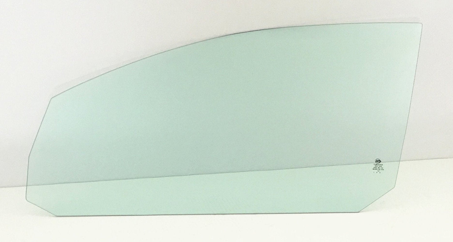 Driver Left Side Front Door Window Door Glass Compatible with Volkswagen Rabbit 2006-2009 / GTI 2007-2009 4 Door Hatchback Models