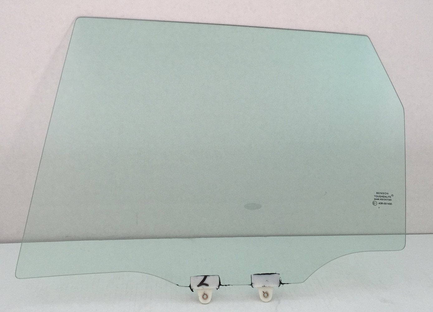 Driver Left Side Rear Door Window Door Glass Compatible with Honda Fit 4 Door Hatchback 2006-2008 Models