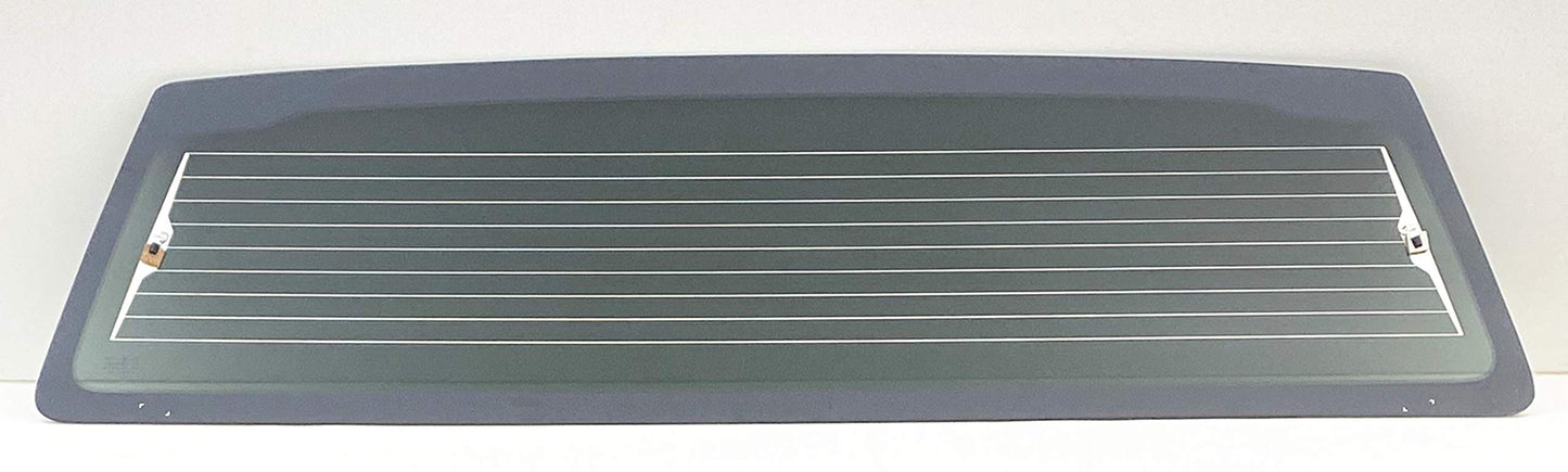 Heated Privacy Stationary Back Window Back Glass Compatible with Ford Ranger Pickup 2019-2023 Models