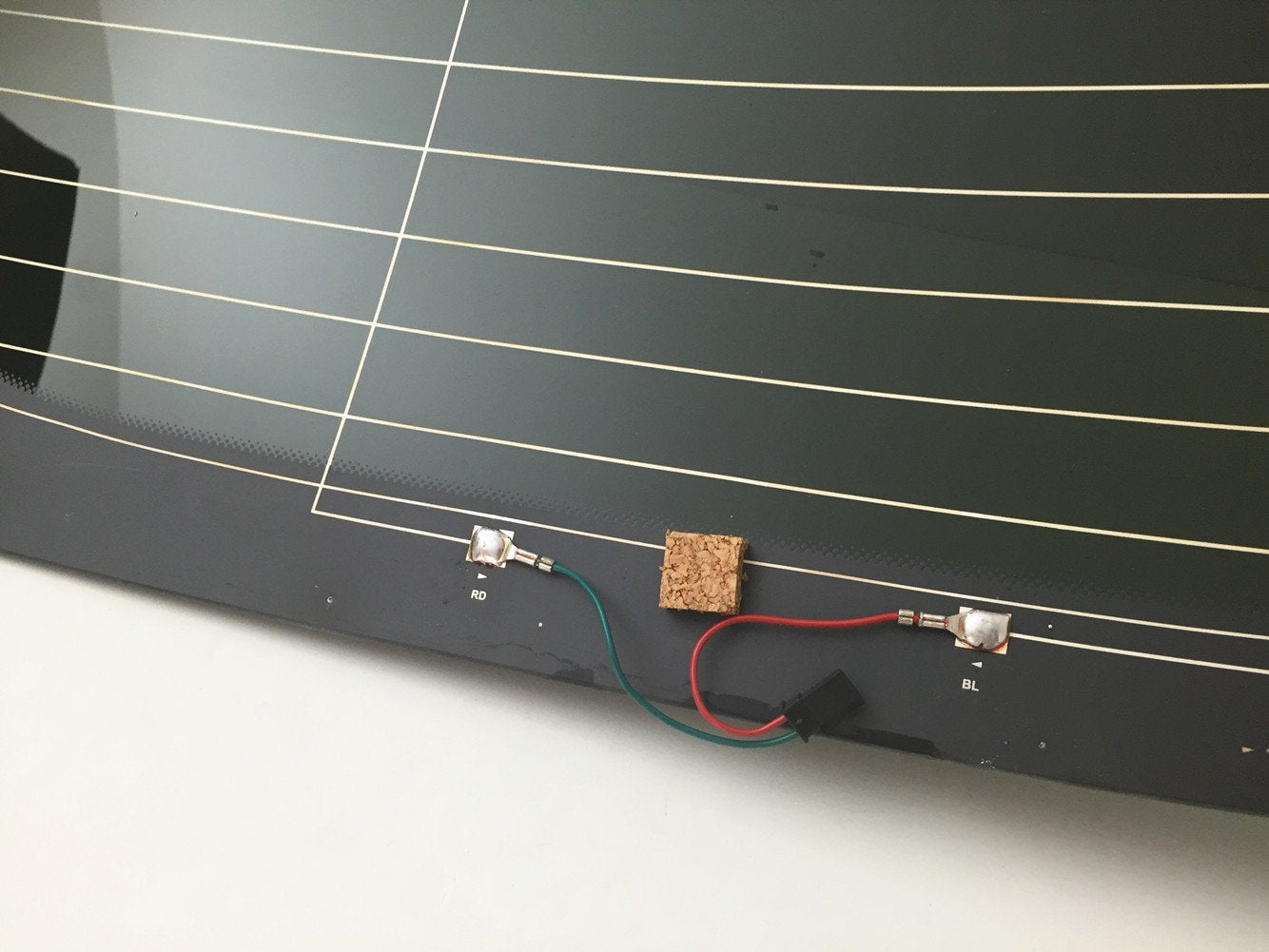 Heated Back Tailgate Window Back Glass Compatible with Mercedes Benz ML350 ML450 ML500 ML550 ML63 AMG ML320CDI 2006-2011 Models