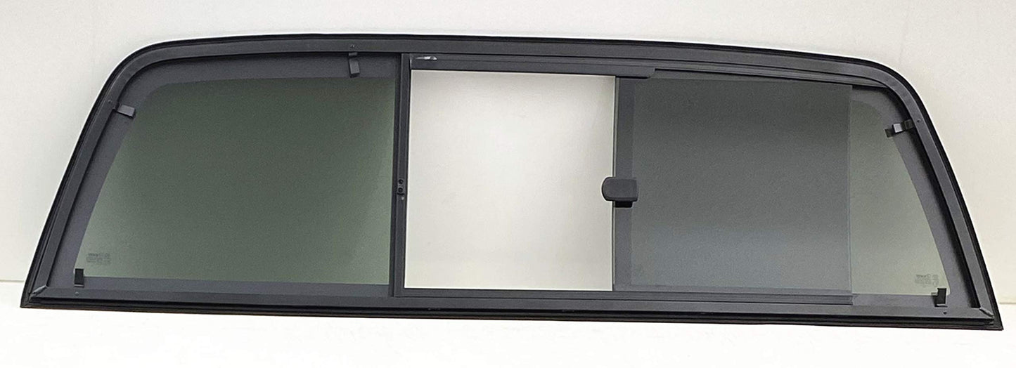 Privacy Back Window Glass Back Slider Compatible with Dodge Dakota Pickup 1997-2010 Models/Ram Dakota Pickup 2011 Models/Mitsubishi Raider 2006-2010 Models