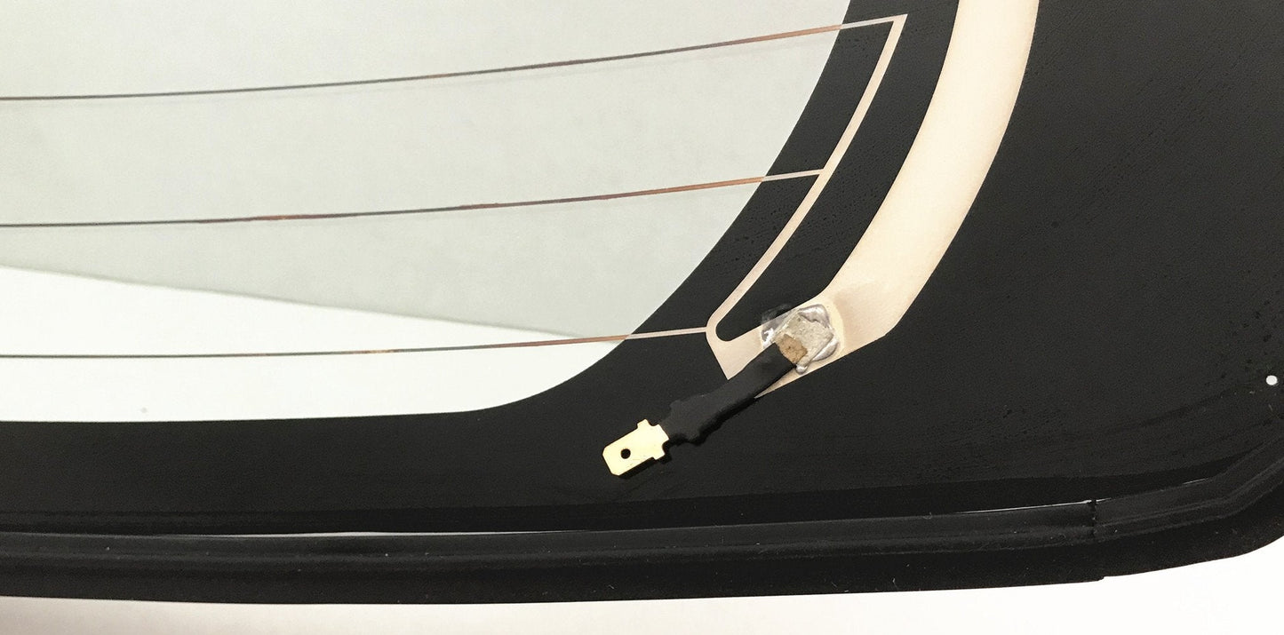 Rear Heated Back Window Back Glass Compatible with Toyota Corolla iM 2017-2018 Models/Scion iM 2016 Models