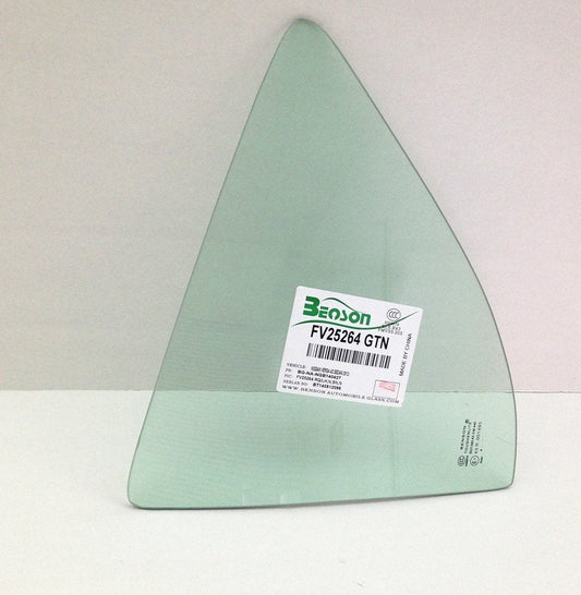 Driver Left Side Rear Vent Glass Vent Window Compatible with Nissan Versa 4 Door Sedan 2012-2019 Models